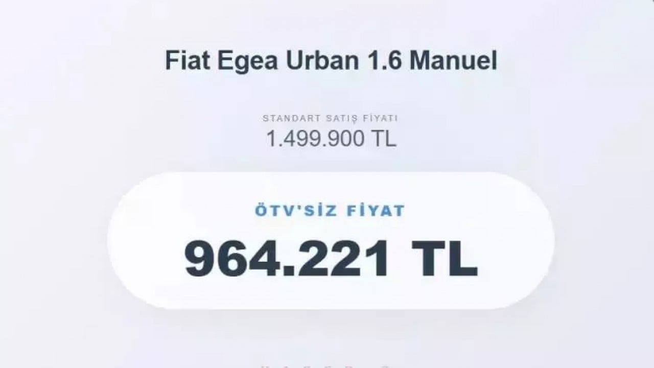 Foto - ÖTV'siz araç devri resmen başladı! Resmi Gazete'de yayımlandı: İşte alınabilecek otomobiller