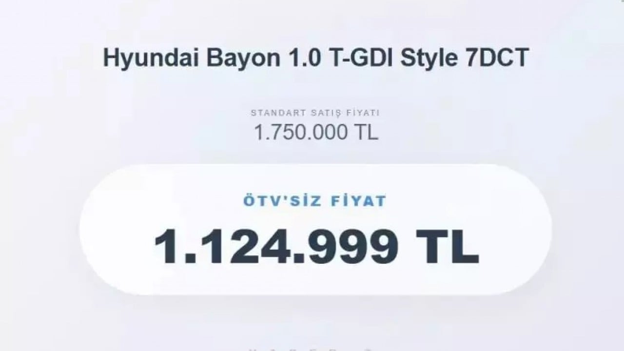 Foto - ÖTV'siz araç devri resmen başladı! Resmi Gazete'de yayımlandı: İşte alınabilecek otomobiller