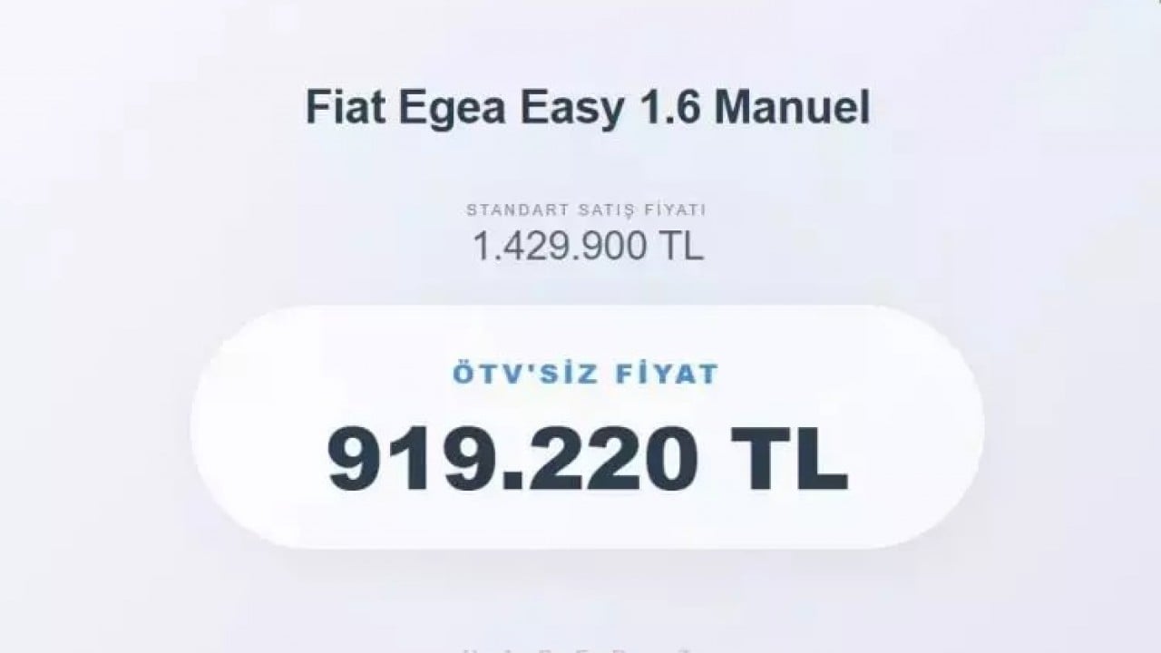 Foto - ÖTV'siz araç devri resmen başladı! Resmi Gazete'de yayımlandı: İşte alınabilecek otomobiller