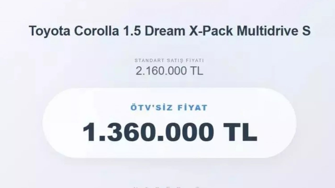 Foto - ÖTV'siz araç devri resmen başladı! Resmi Gazete'de yayımlandı: İşte alınabilecek otomobiller