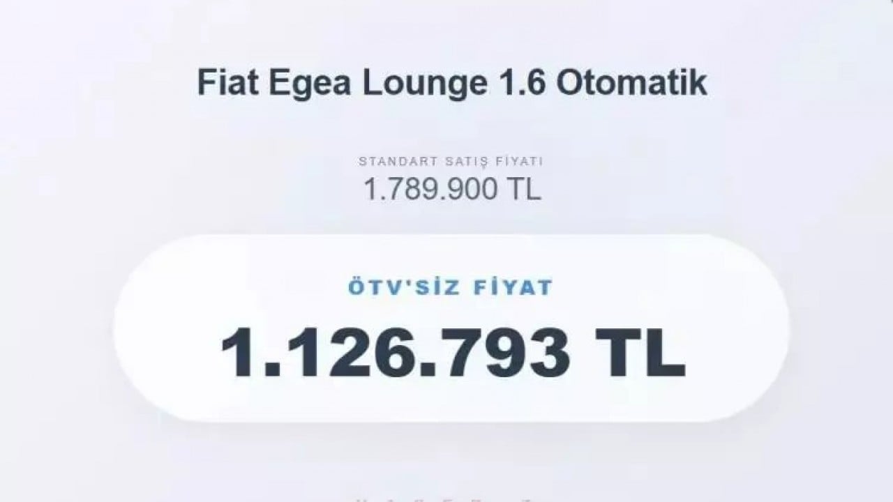 Foto - ÖTV'siz araç devri resmen başladı! Resmi Gazete'de yayımlandı: İşte alınabilecek otomobiller