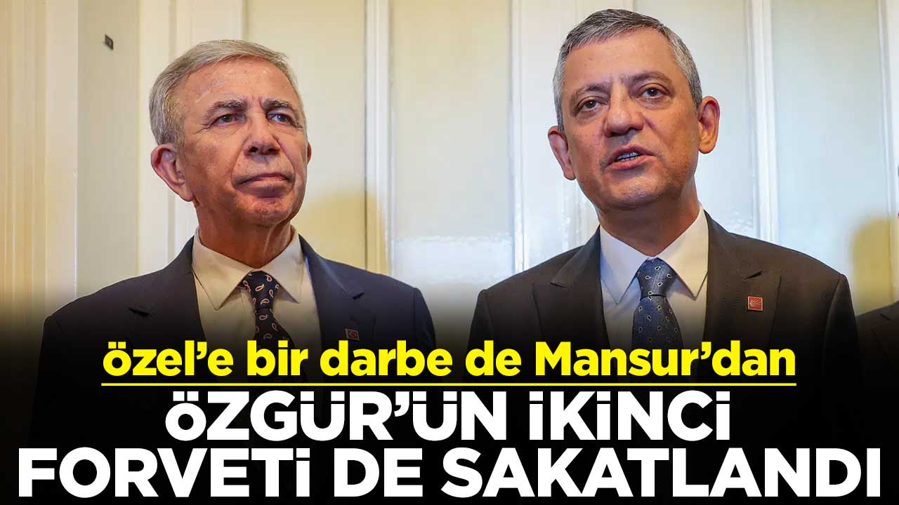 Özel’e bir darbe de Mansur’dan! Özgür'ün ikinci forveti de sakatlandı