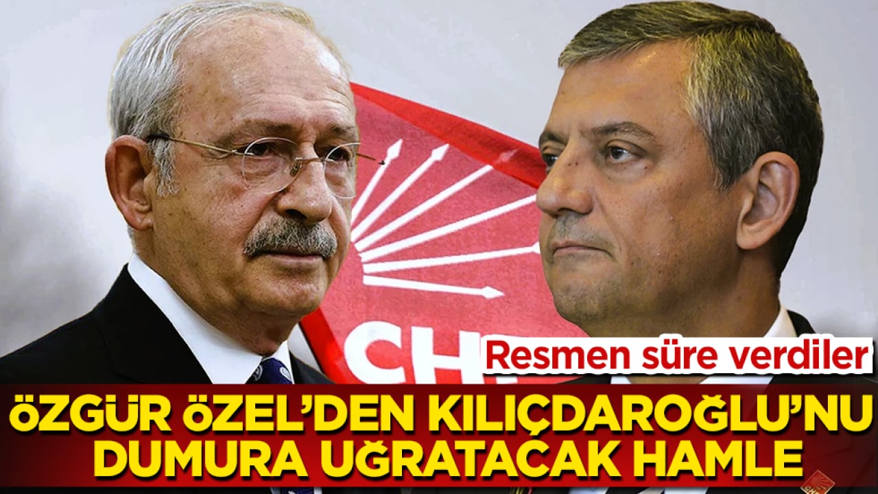 Özgür Özel’den Kılıçdaroğlu’nu dumura uğratacak hamle! Resmen süre verdiler