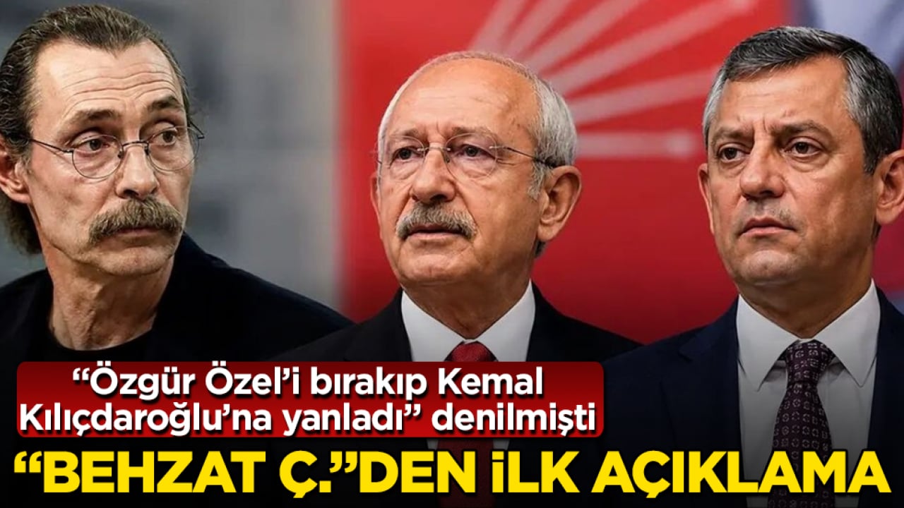 "Özgür Özel’i bırakıp Kılıçdaroğlu’na yanladı" denilmişti! "Behzat Ç."den ilk açıklama