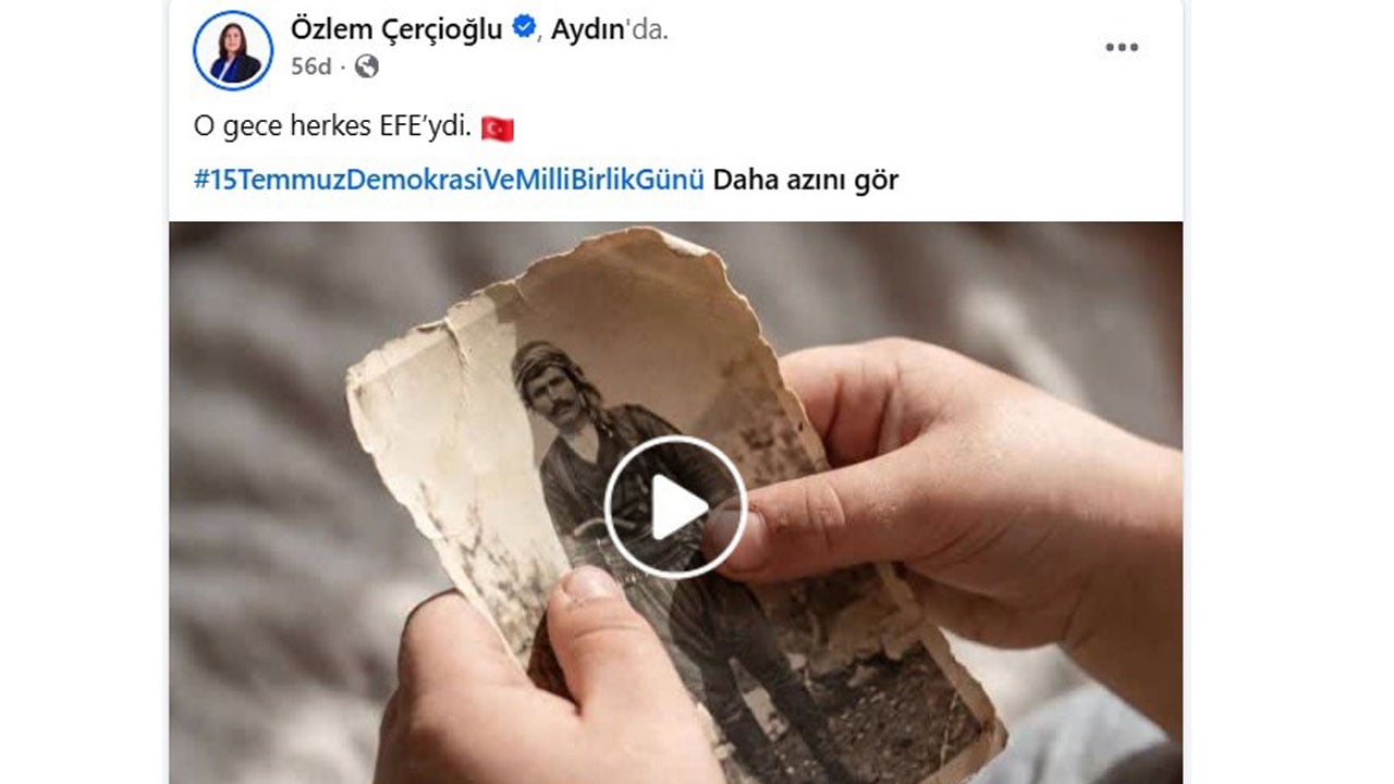 Foto - Özlem Çerçioğlu'ndan tüyleri diken diken eden 15 Temmuz paylaşımı: O gece herkes Efe'ydi