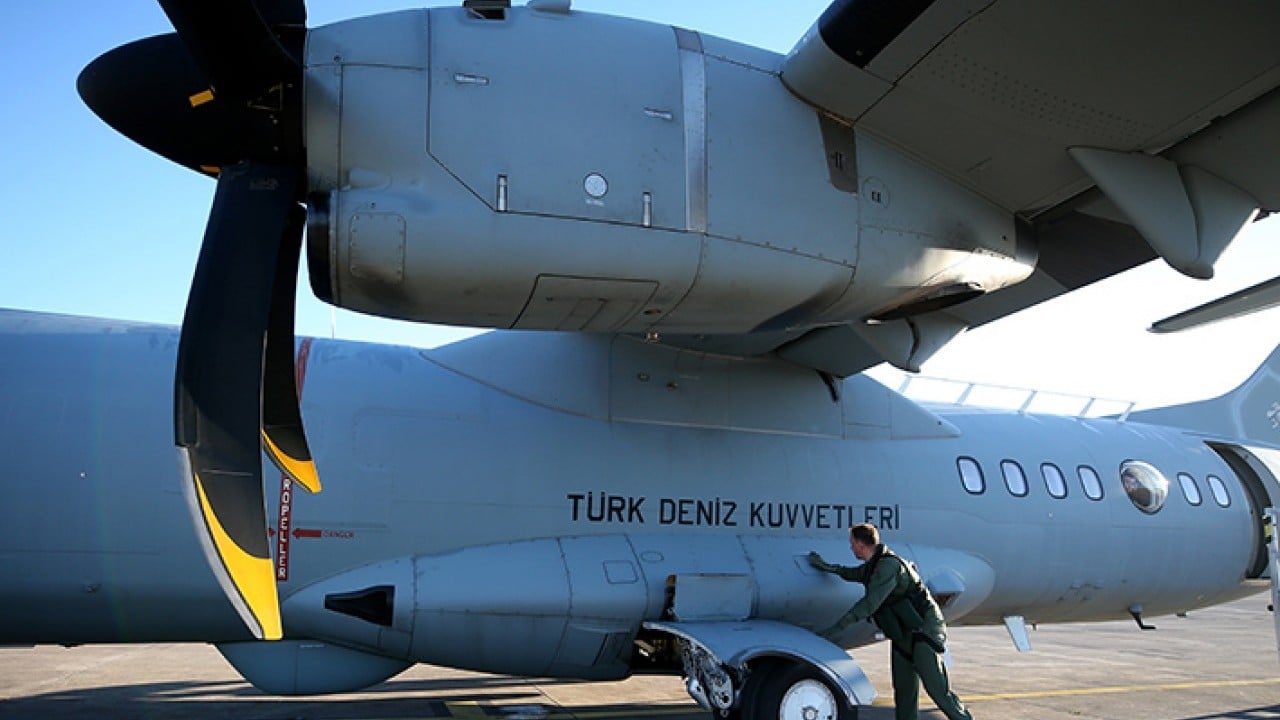 Foto - P-72 uçağı NATO tatbikatında Donanmanın havadaki gözü denizaltı avında