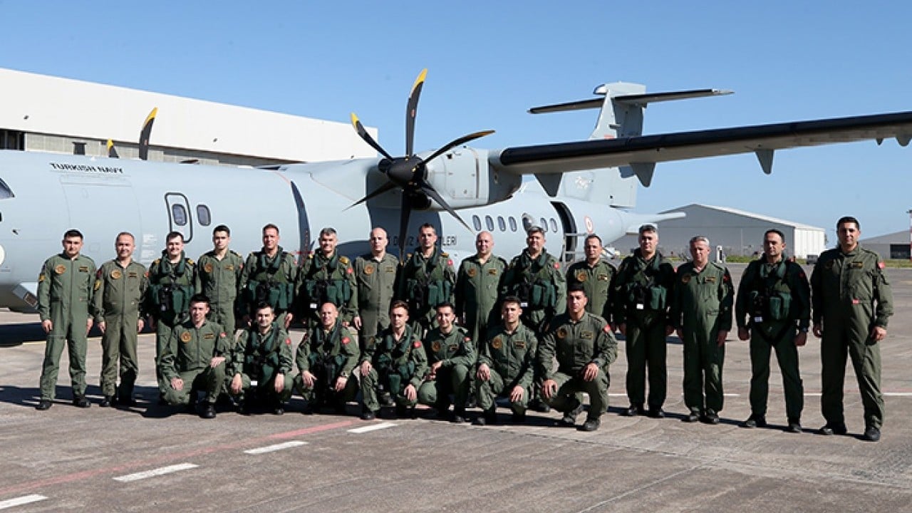 Foto - P-72 uçağı NATO tatbikatında Donanmanın havadaki gözü denizaltı avında