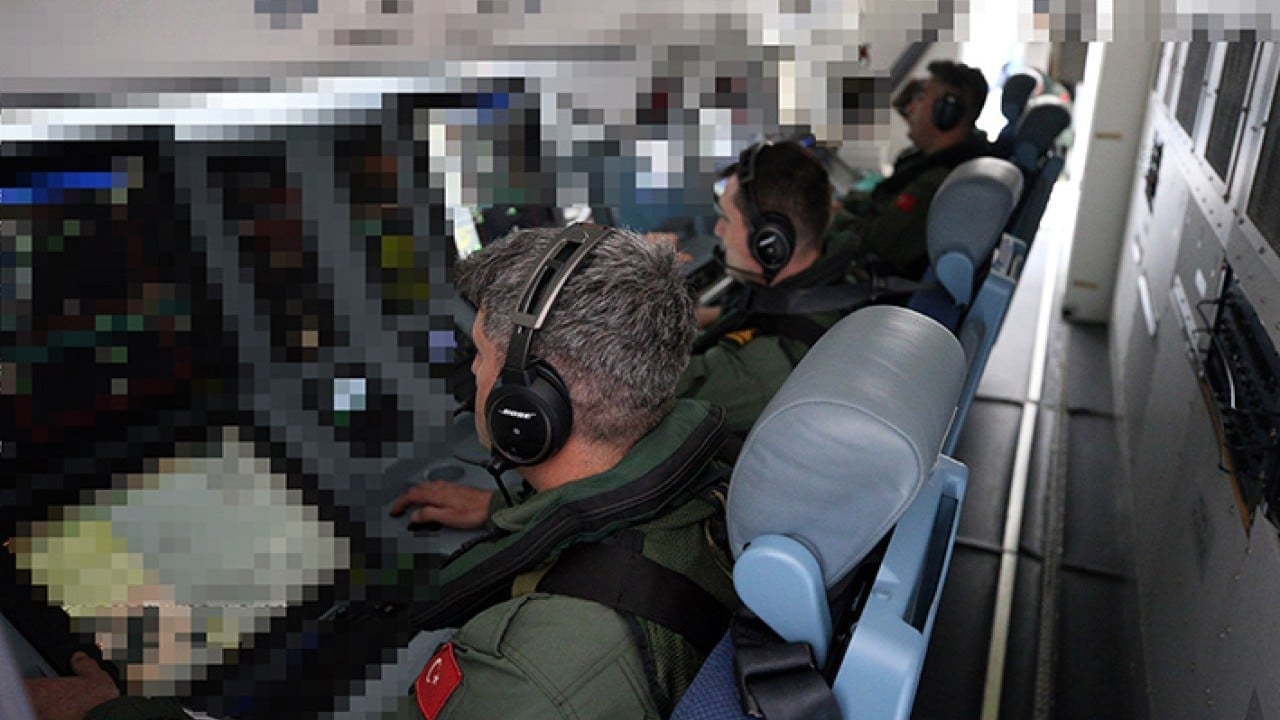 Foto - P-72 uçağı NATO tatbikatında Donanmanın havadaki gözü denizaltı avında