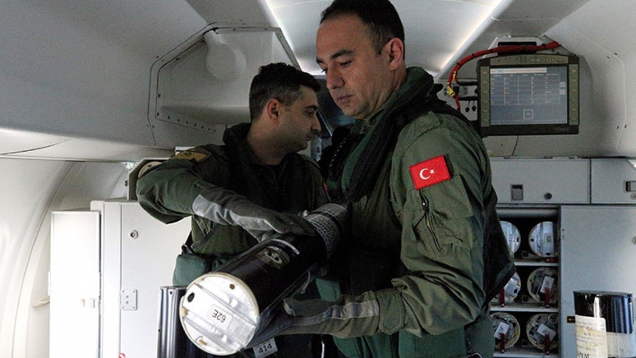 Foto - P-72 uçağı NATO tatbikatında Donanmanın havadaki gözü denizaltı avında