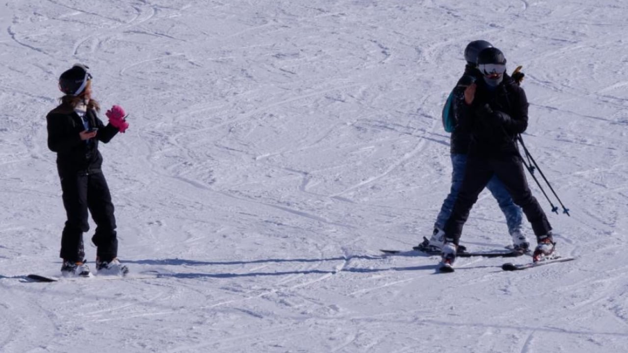 Foto - Palandöken’de kayak keyfi devam ediyor