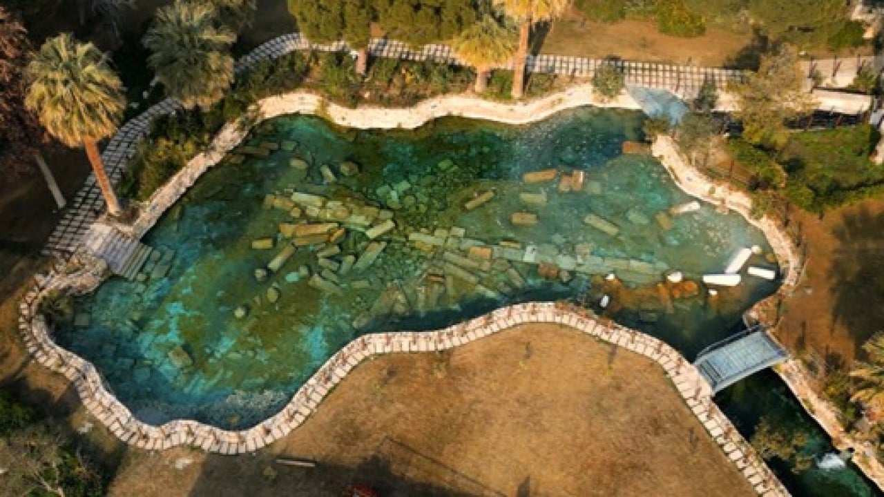 Foto - Pamukkale’nin yanında antik kente yeni düzen! Hierapolıs’te karşılama merkezleri tamamlandı