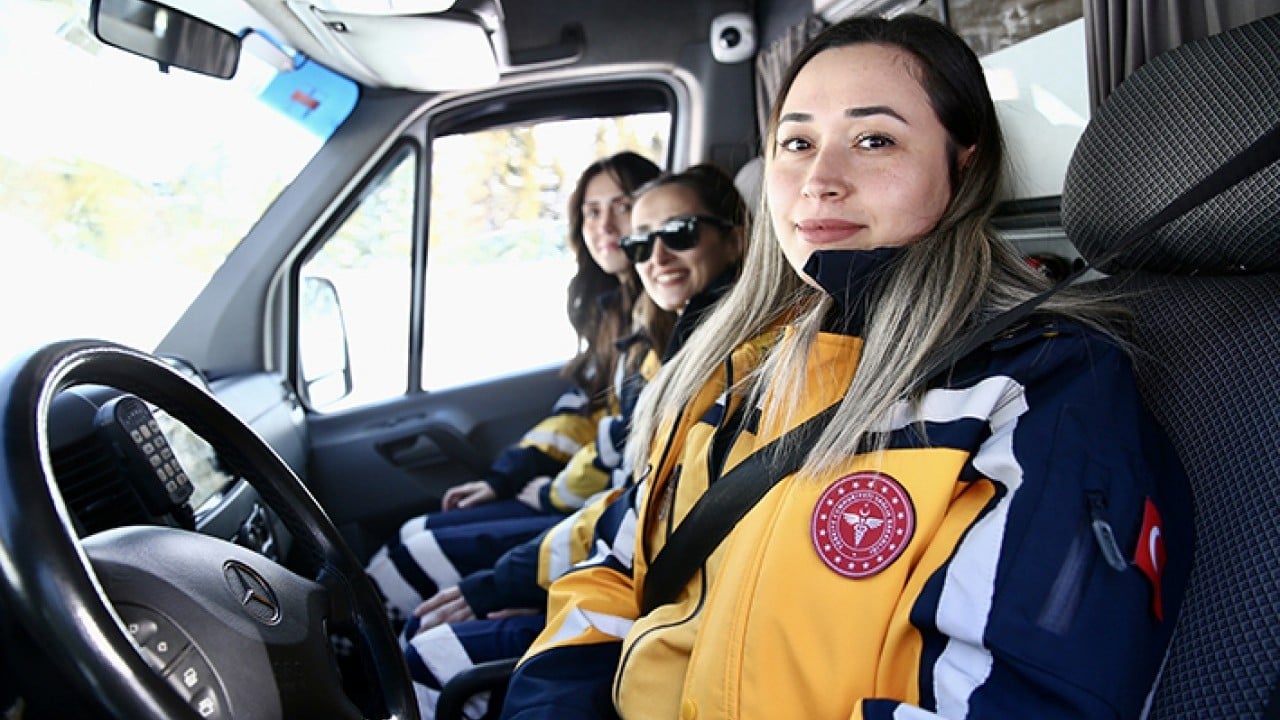 Foto - Paramedik kadın sürücüler iddialı Biraz cesaret biraz güven