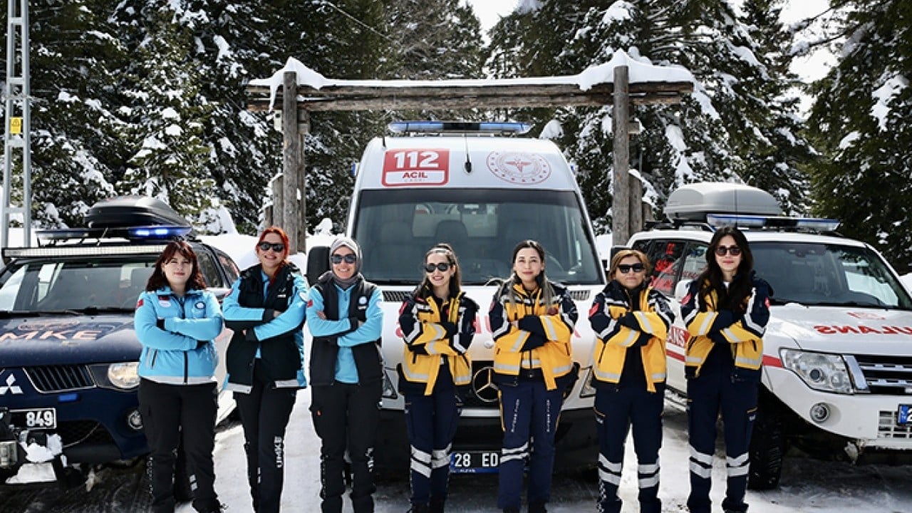 Foto - Paramedik kadın sürücüler iddialı Biraz cesaret biraz güven