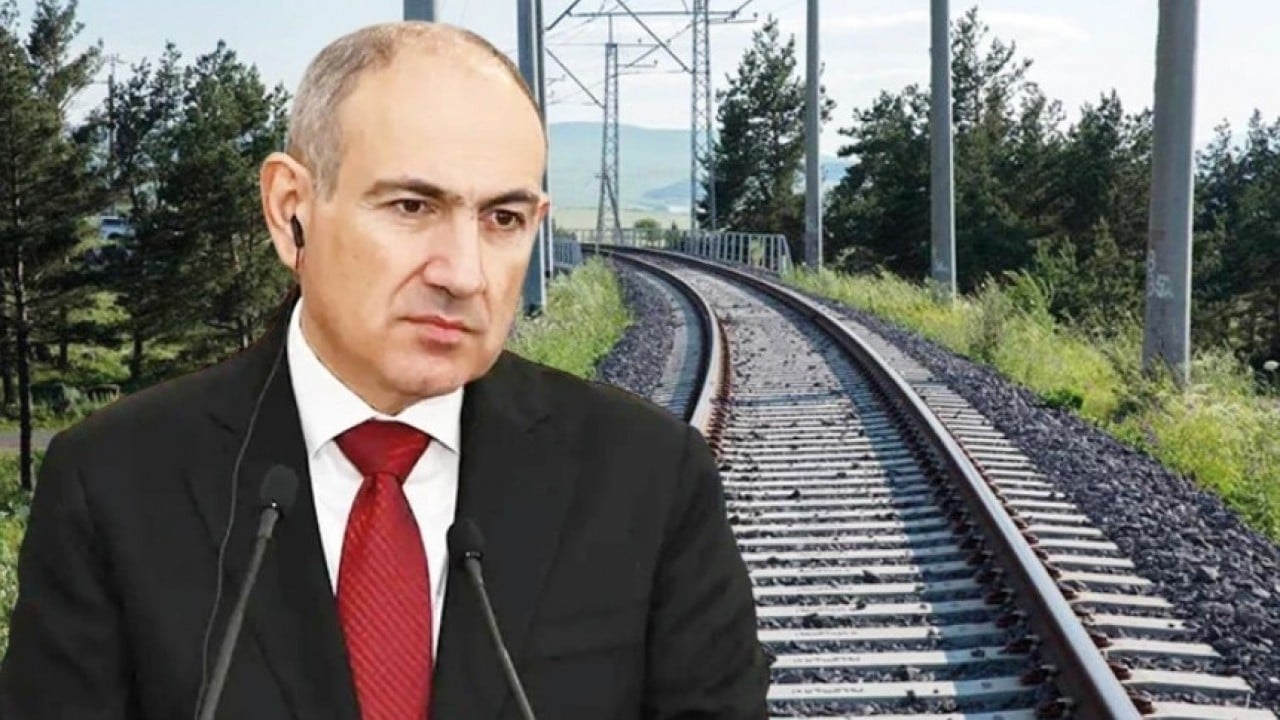 Paşinyan’dan flaş Ermenistan-Türkiye demir yolu açıklaması 