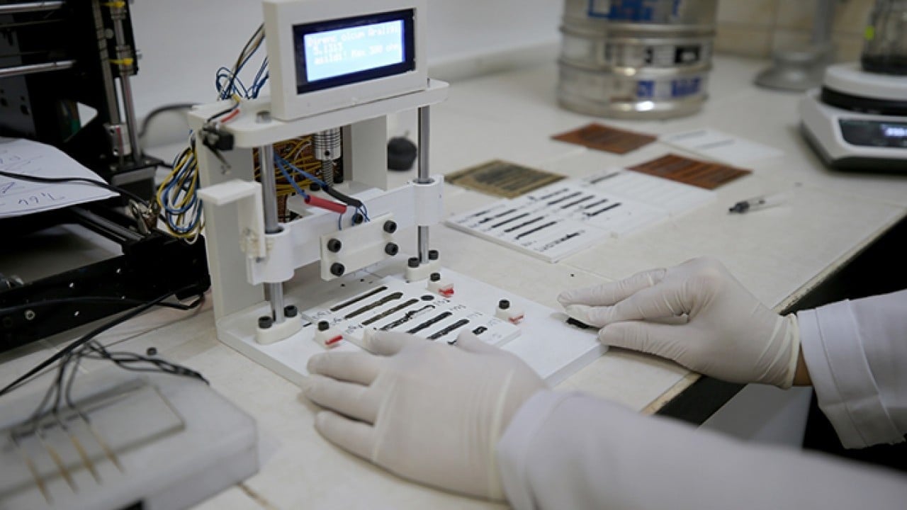 Foto - ‘Pas’tan yüksek iletkenli mürekkep Savunma sanayisine hizmet edecek