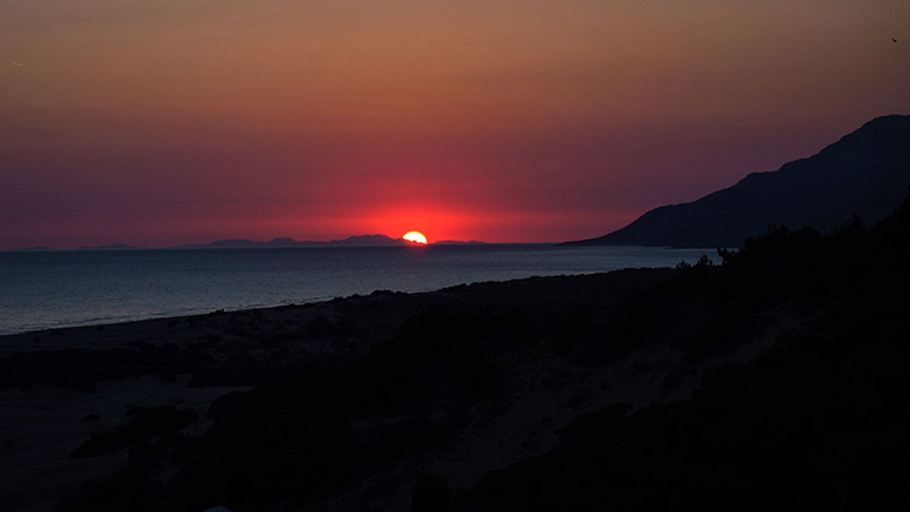 Foto - Patara Kum Tepeleri’ne gün batımı akını! Yeşilçam’ın çöl sahneleri burada çekildi