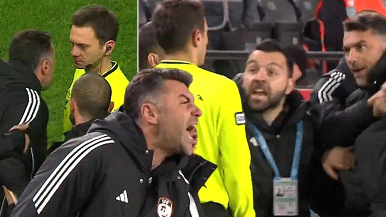 Peş peşe çıkan kırmızı kartlar Burak Yılmaz’ı delirtti: Önüne çıkana saldırdı