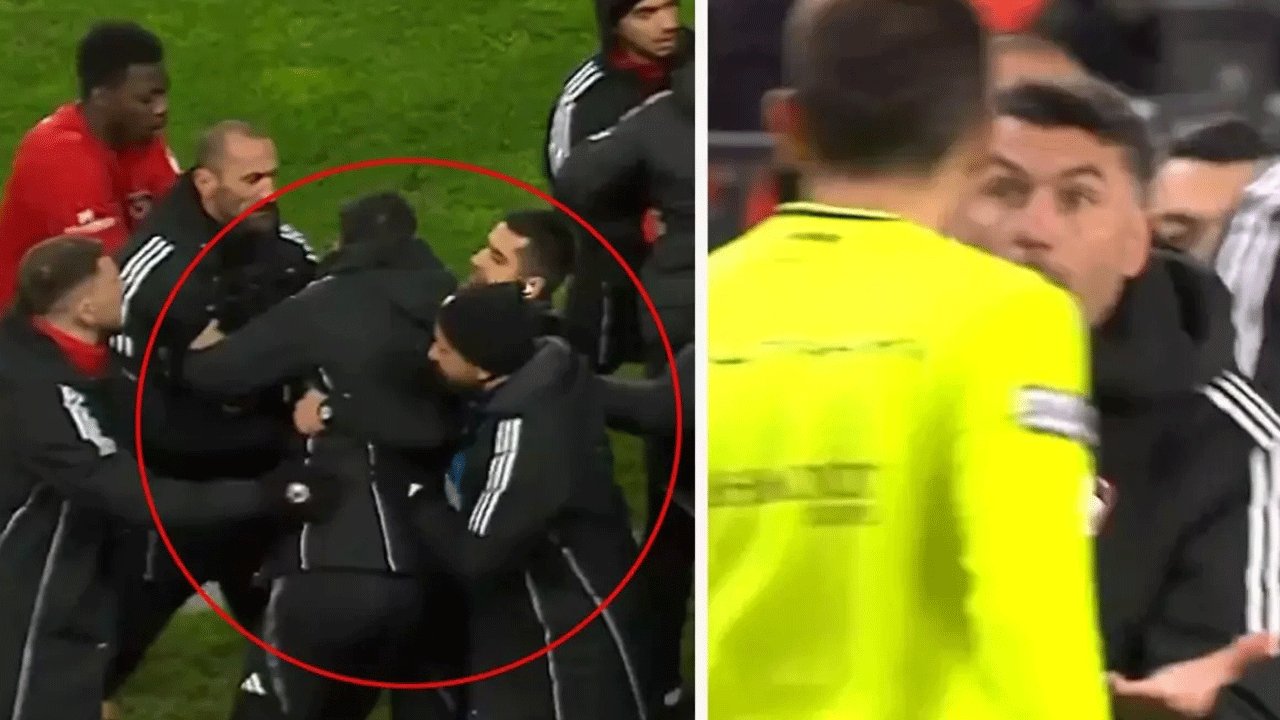 Foto - Peş peşe çıkan kırmızı kartlar Burak Yılmaz’ı delirtti: Önüne çıkana saldırdı