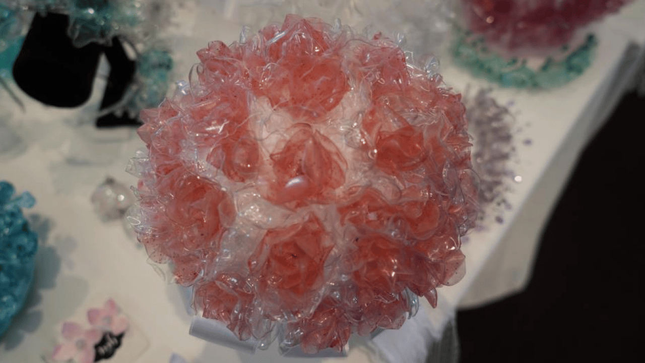 Foto - Pet şişelerden sanat eseri: 200 farklı ürün ziyaretçilerle buluşuyor