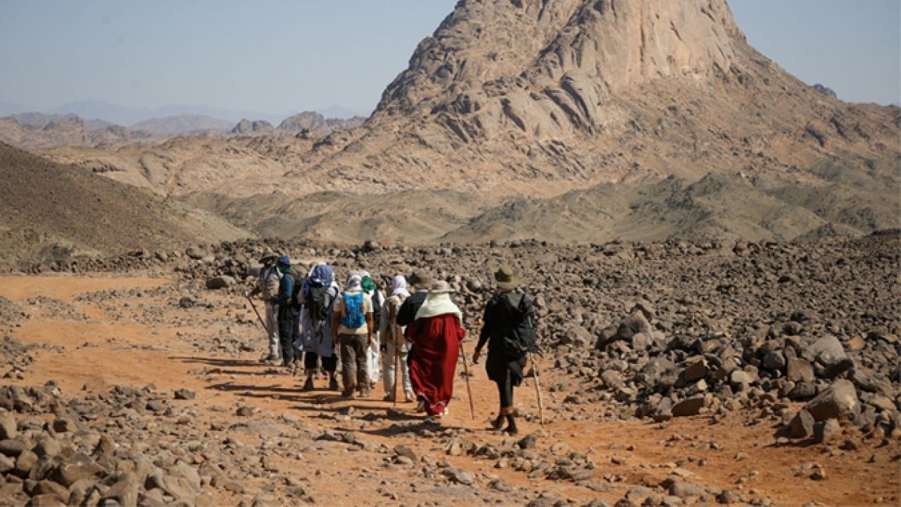 Foto - Peygamberimizin Mekke'den Medine'ye yaptığı hicretin izini sürüyorlar! Hicret rotasındaki yürüyüşte sona yaklaşılıyor