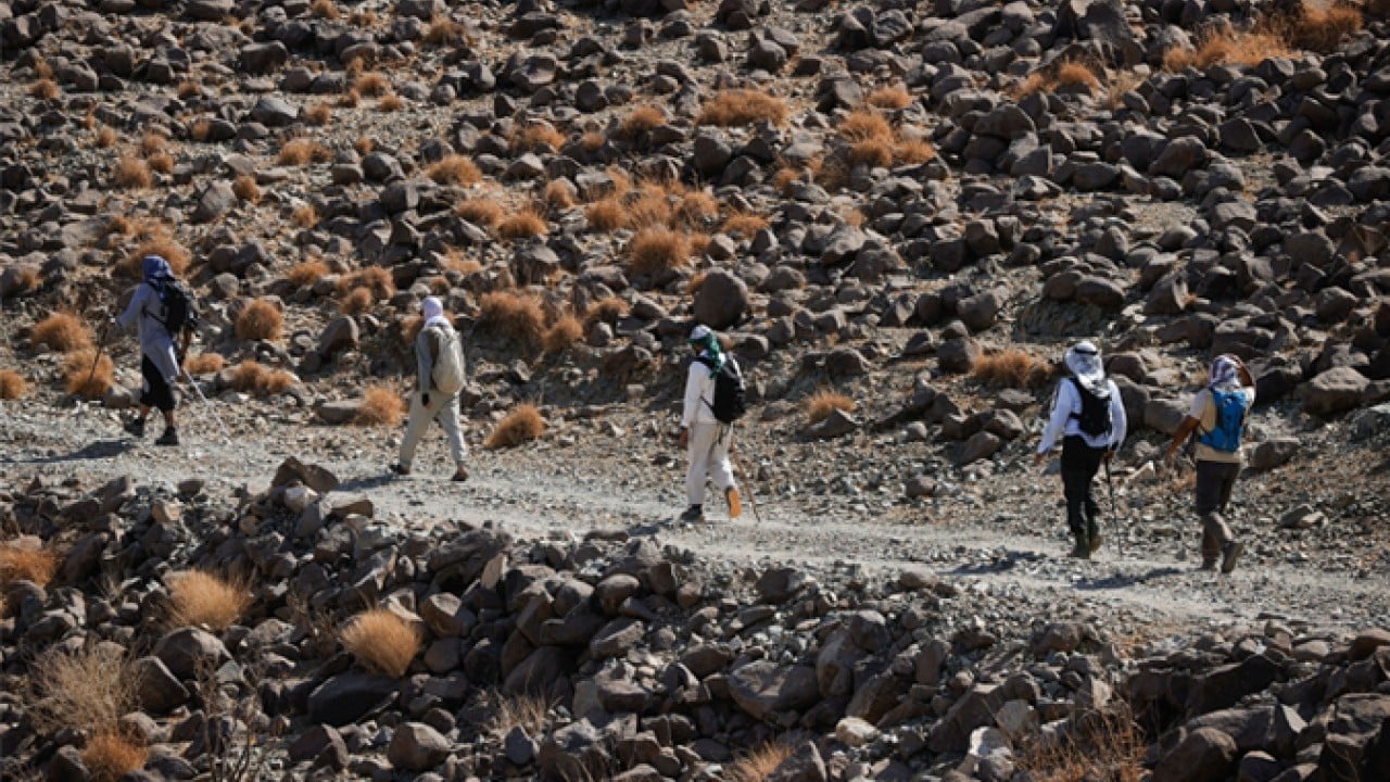 Peygamberimizin Mekke'den Medine'ye yaptığı hicretin izini sürüyorlar! Hicret rotasındaki yürüyüşte sona yaklaşılıyor