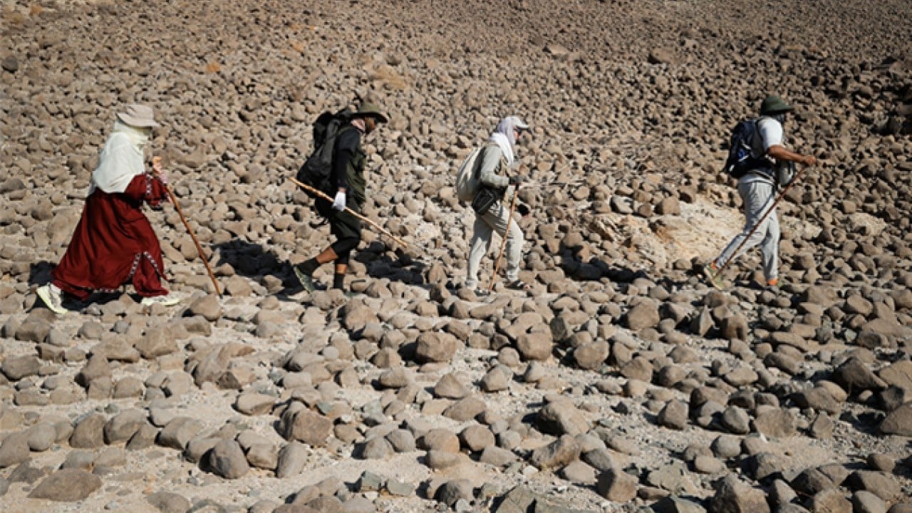 Foto - Peygamberimizin Mekke'den Medine'ye yaptığı hicretin izini sürüyorlar! Hicret rotasındaki yürüyüşte sona yaklaşılıyor