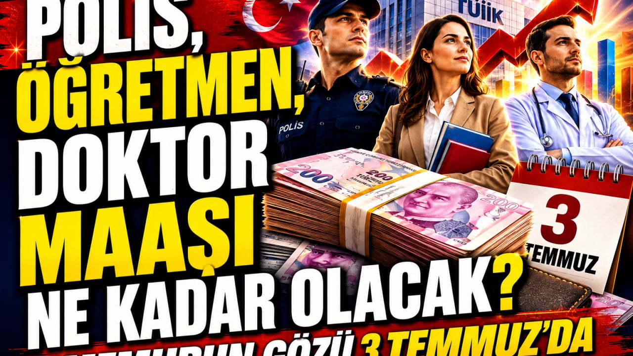 Polis, Öğretmen, Doktor Maaşı Ne Kadar Olacak? Memurun Gözü 3 Temmuz'da