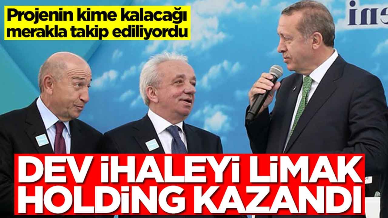 Projenin kime kalacağı merakla takip ediliyordu: Dev ihaleyi Limak Holding kazandı