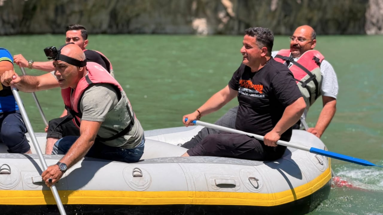 Foto - Rafting, kano ve bot safari... Kemaliye'de su sporları tutkunları Fırat'ta buluştu!