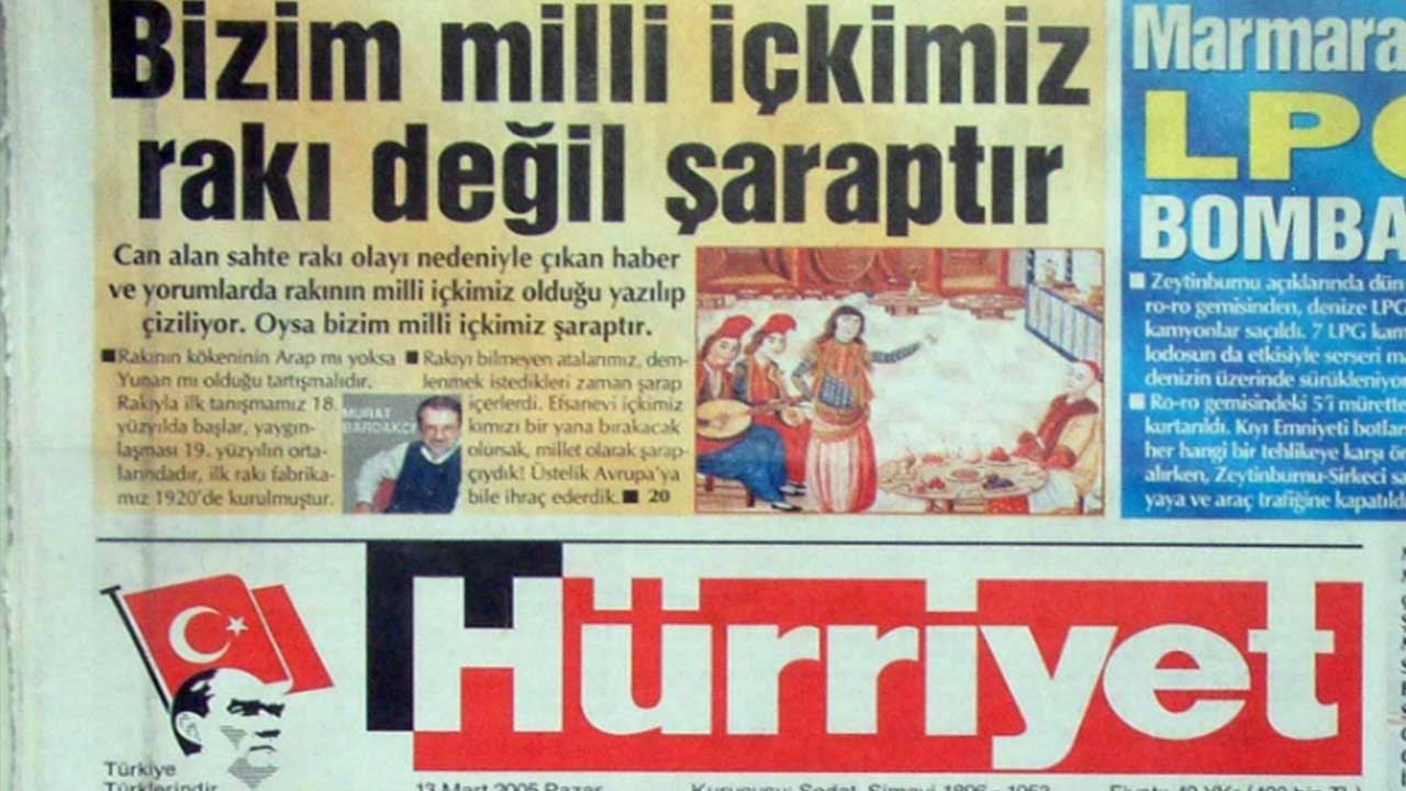 Foto - 'Rakı' Türklerin değil Rum ve Ermenilerin 'milli içeceği' çıktı! Lan yoksa siz...