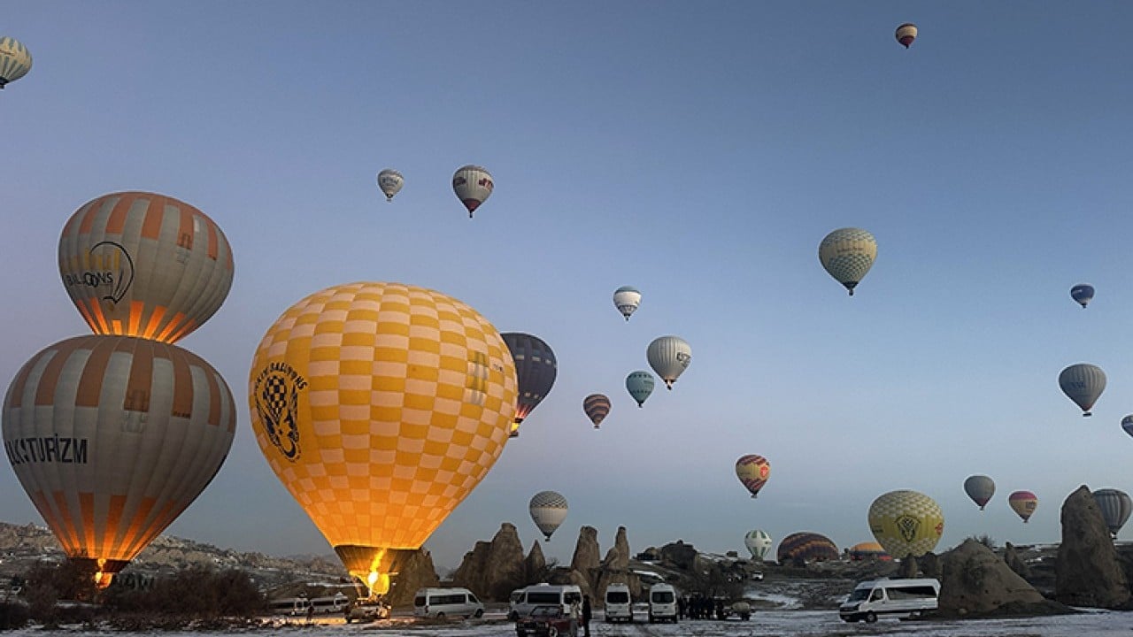 Foto - Ramazan Bayramı'nda Kapadokya ziyaretçi akınına uğradı! Türkiye'nin muhteşem turizm lokasyonları...
