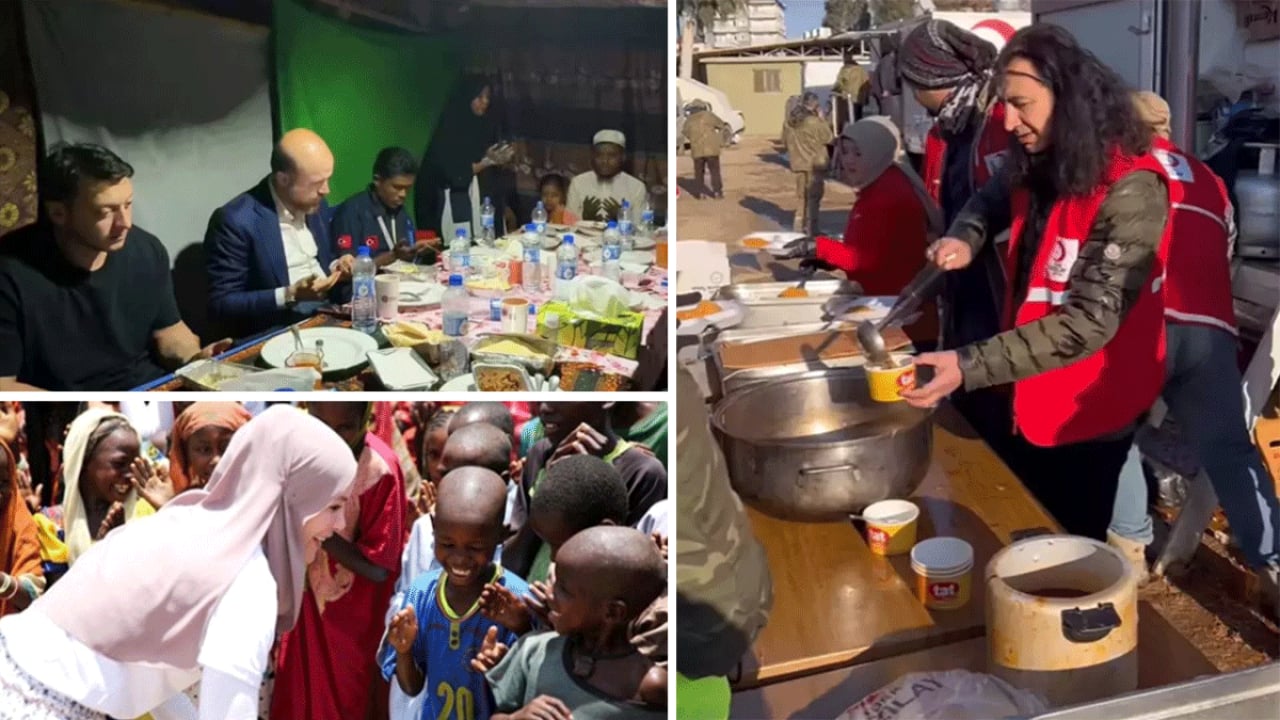 Foto - Ramazan bereketi sınır tanımıyor: Hilal’in gölgesinde üç yürek, üç coğrafya!