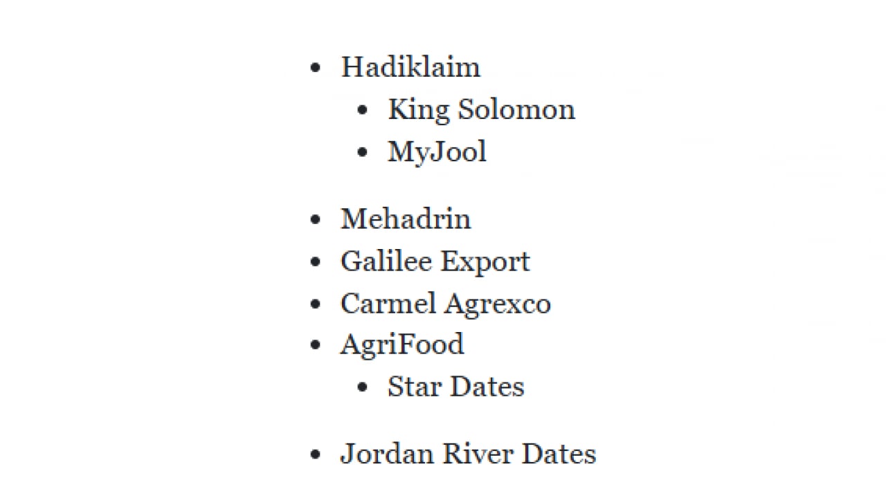 Foto - Ramazan öncesi dikkat: Hurma alıyorum diye İsrail'i fonlamayın!