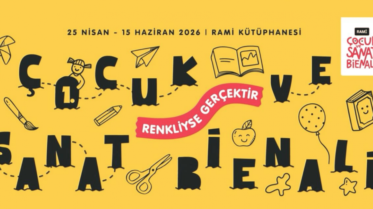 Rami Kütüphanesi’nde Renkli Bir Dünya: Rami Çocuk ve Sanat Bienali Sanatseverleri Bekliyor