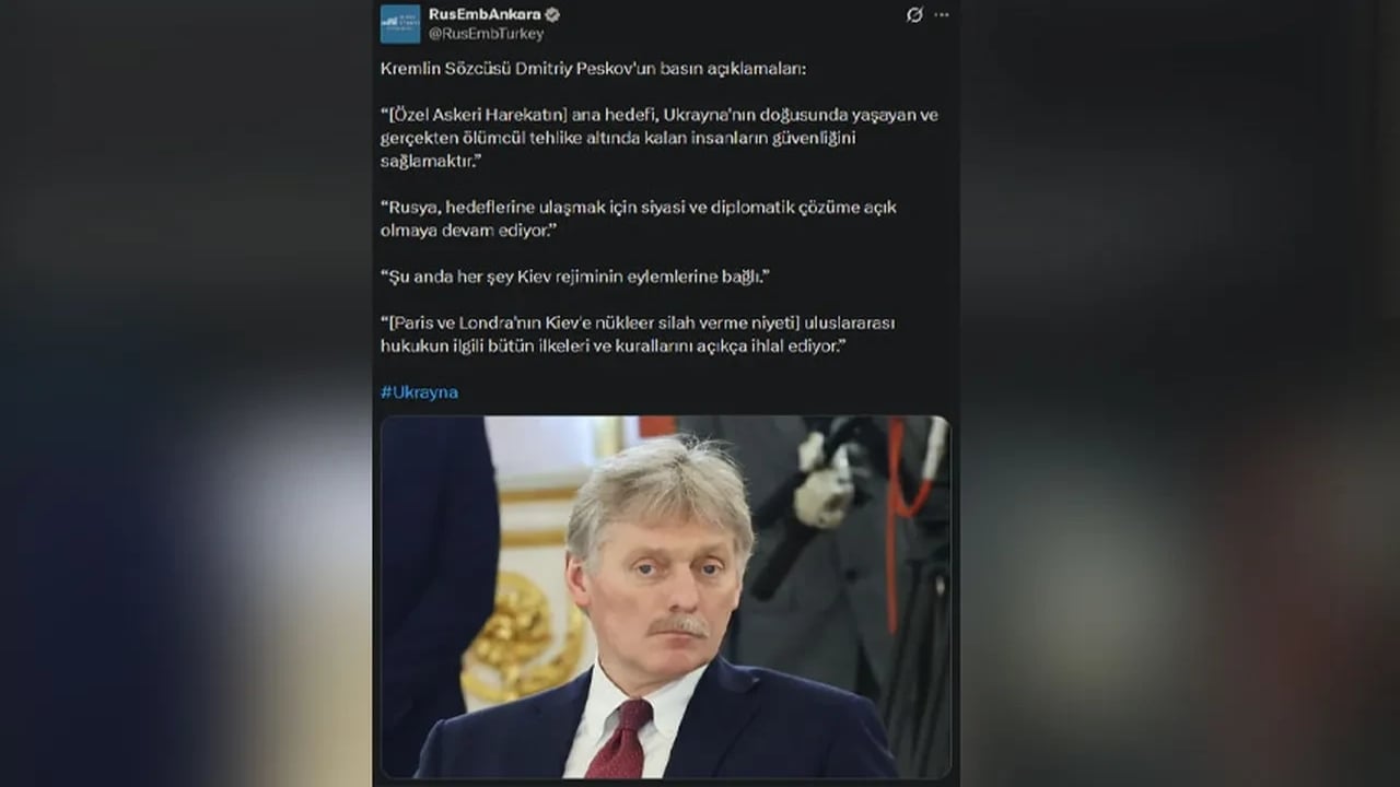 Foto - Resmen birbirlerine girdiler! Rusya ve Fransa büyükelçiliklerinden görülmemiş "Türkçe" kapışma