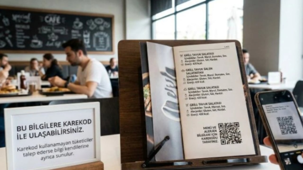 Foto - Yeni uygulama resmen başladı: Menü içeriği artık zorunlu