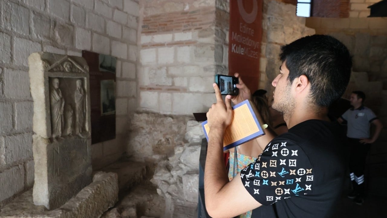 Foto - Restorasyonu tamamlandı! Makedon Kulesi ziyaretçilerini ağırlıyor