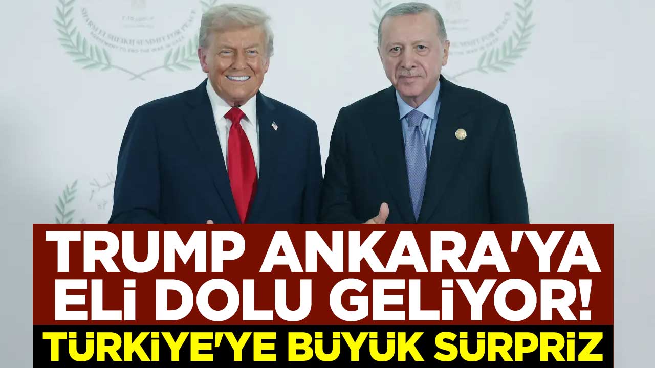 Reuters'ın iddiası gündem oldu! Trump, Ankara'ya eli dolu geliyor... Türkiye'ye büyük sürpriz