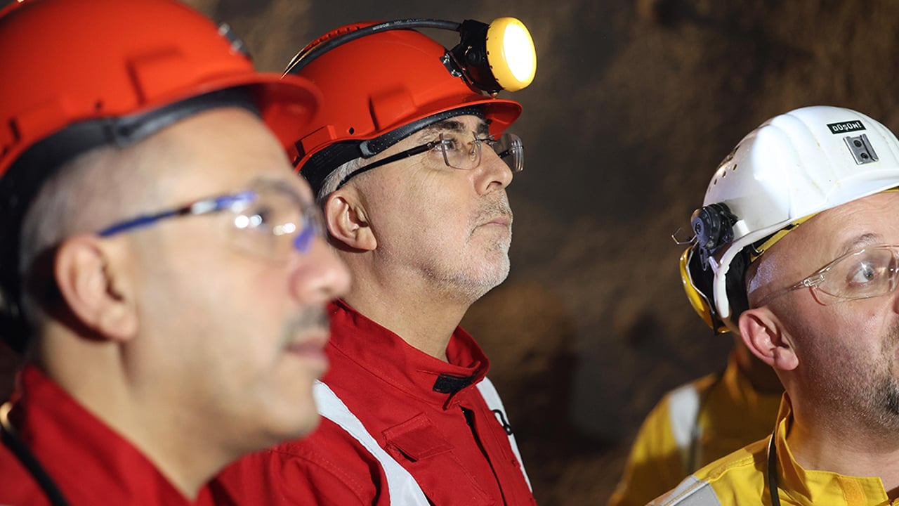 Foto - Rize’de sıradışı ziyaret! Bakan Işıkhan, yerin 320 metre altında maden işçileriyle sahur yaptı