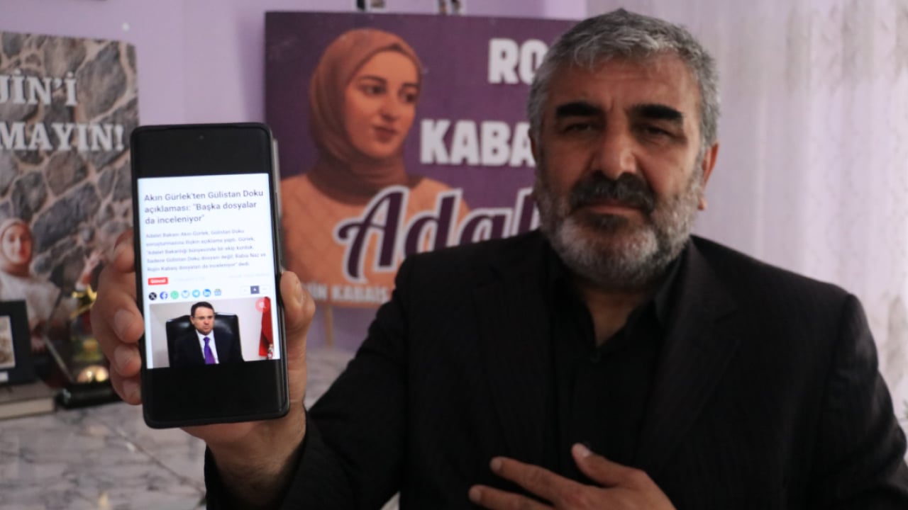 Foto - Rojin Kabaiş’in babasından Akın Gürlek yorumu: Burada olsa elini öpecektim