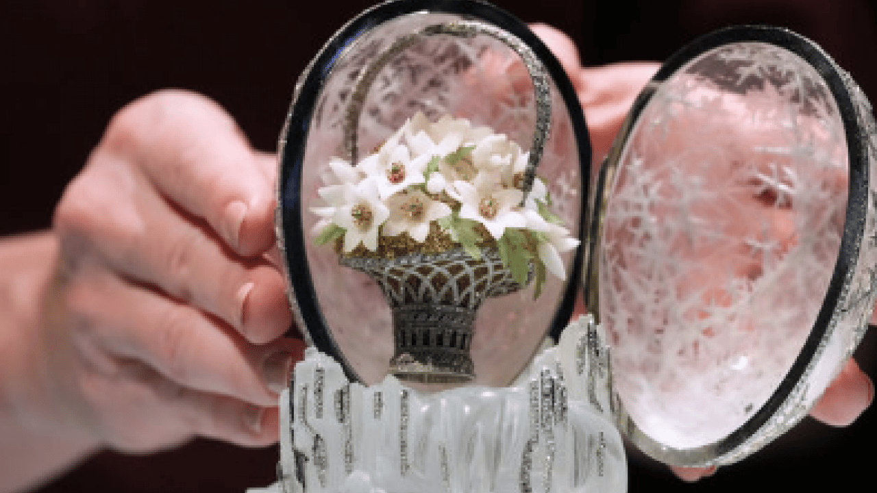 Foto - Rus çarı için yapılan kristal yumurta: İnanılmaz bir fiyata satın aldılar! İngiltere'de Milyonlarca dolarlık satış 