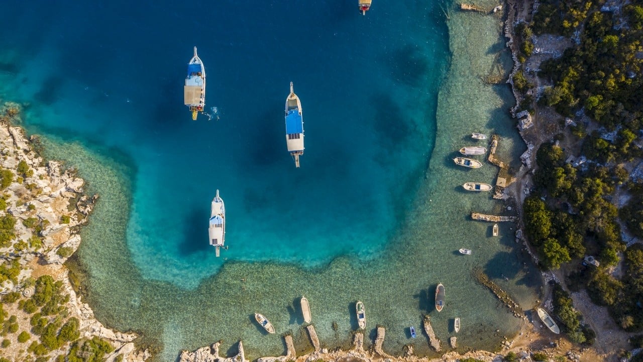 Foto - Ruslar, Almanlar, İngilizler akın akın Antalya'ya geldi: Ziyaretçi rekoru kırıldı...