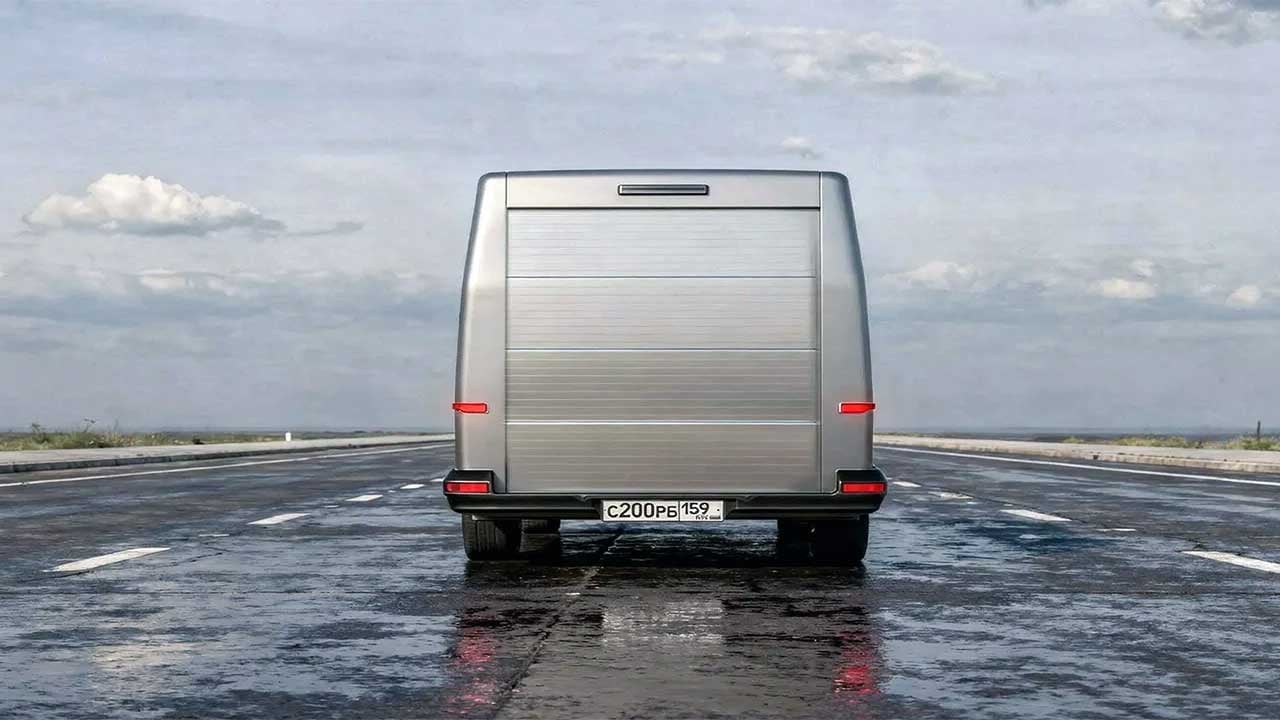 Foto - Ruslar, çakma Cybertruck yaptı