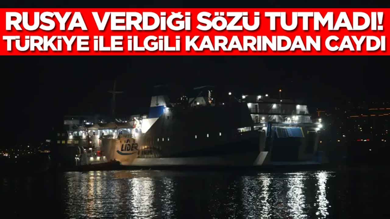 Rusya yine verdiği sözü tutumadı: Türkiye kararından caydı
