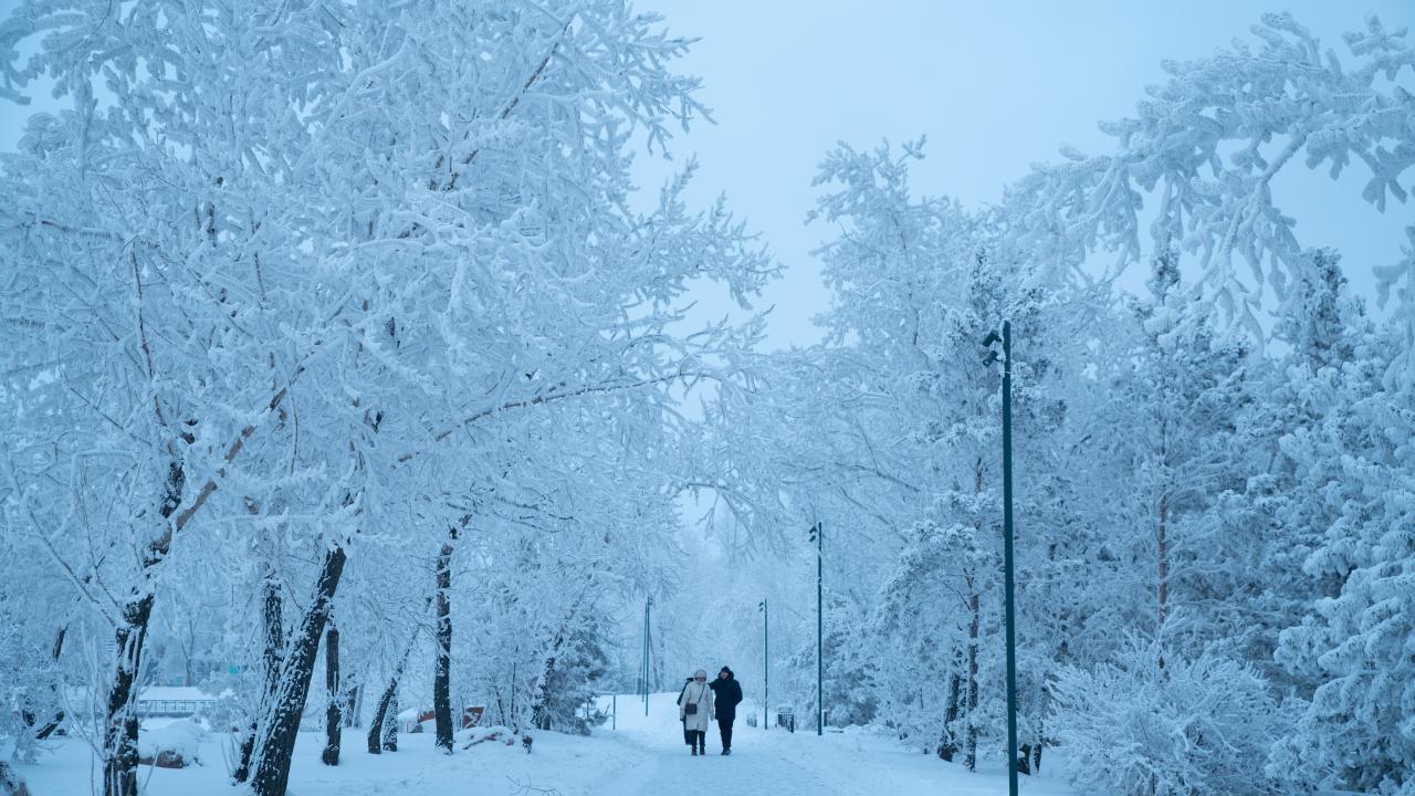 Foto - Rusya’nın o kentinde hava sıcaklığı eksi 40 dereceye düştü!