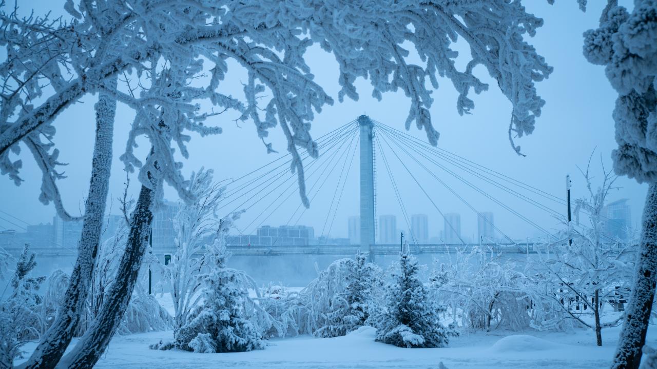 Foto - Rusya’nın o kentinde hava sıcaklığı eksi 40 dereceye düştü!