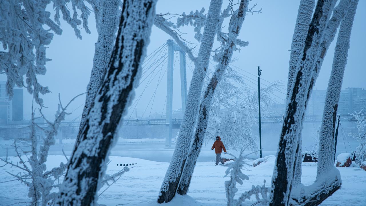 Foto - Rusya’nın o kentinde hava sıcaklığı eksi 40 dereceye düştü!
