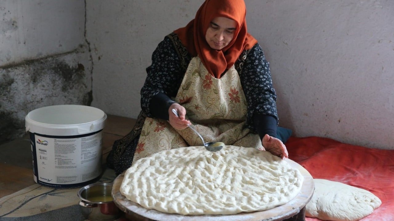 Foto - Sadece bayramlarda yapılıyor! ‘Bayram çöreği’ geleneği yaşatılıyor
