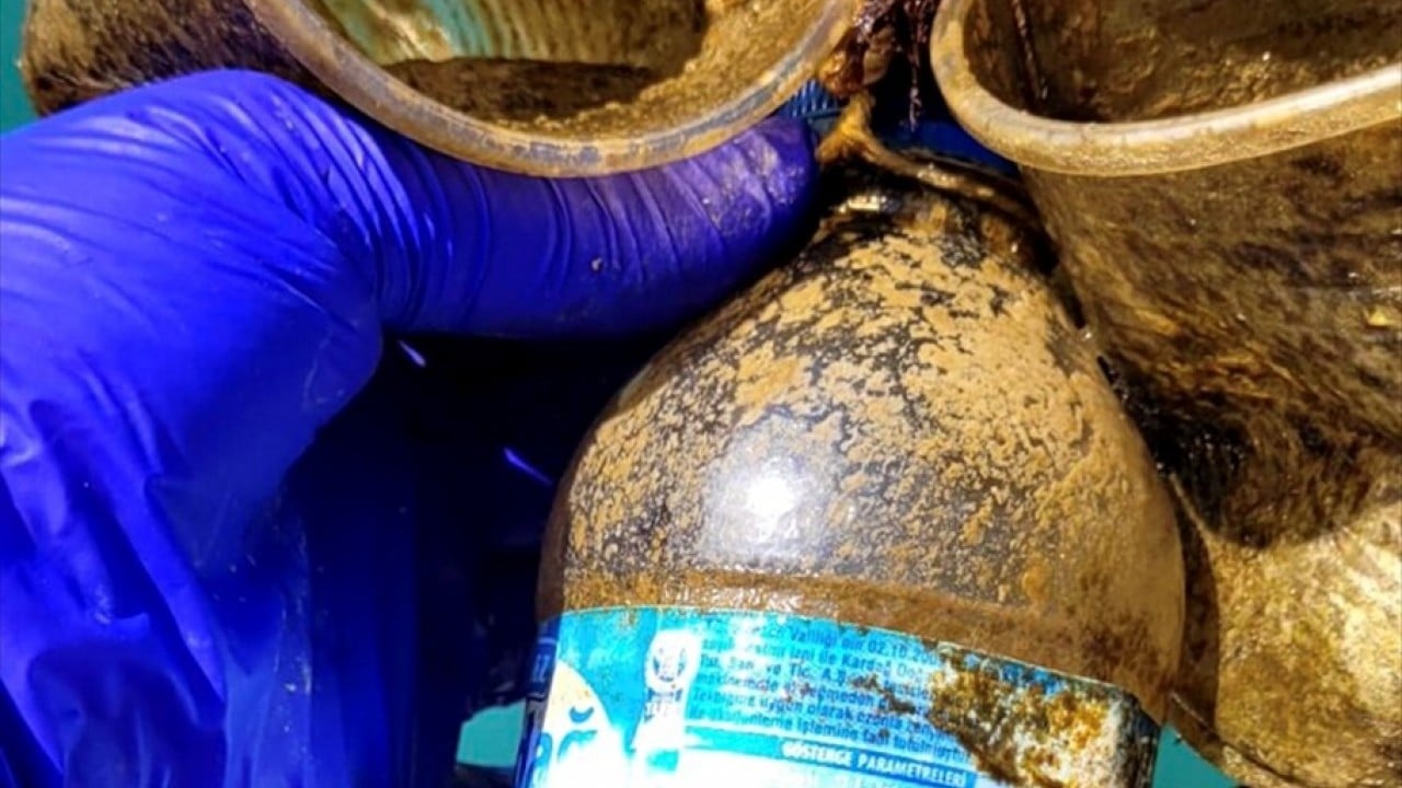 Foto - Sadece fiziksel atık değilller Denizde kimyasal yüklü mobil plastik alarmı