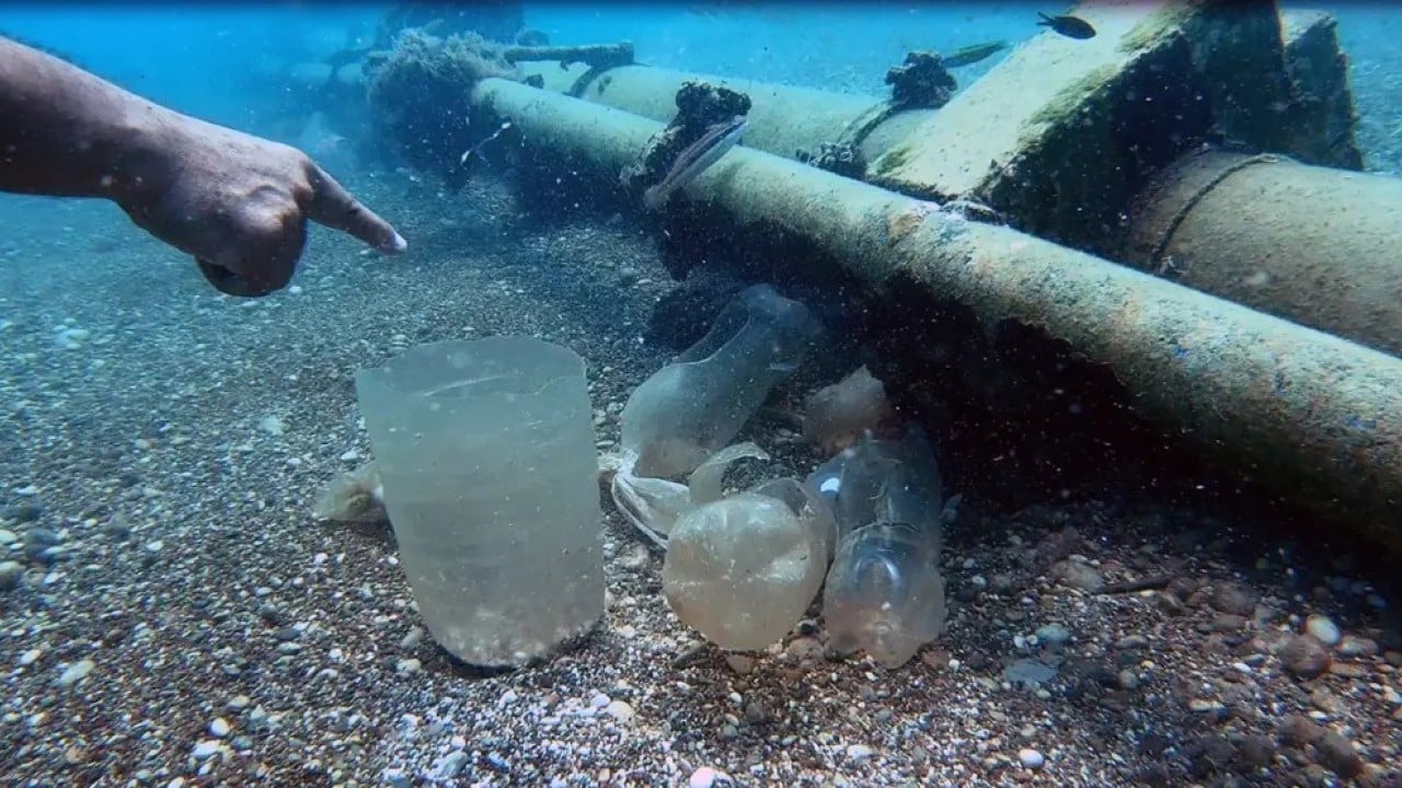 Foto - Sadece fiziksel atık değilller Denizde kimyasal yüklü mobil plastik alarmı